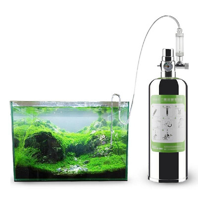 

2L Double Aquarium CO2 Generator System Kit CO2 Generator System Carbon Dioxide Reactor Kit for Plants Aquarium