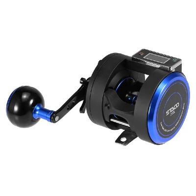 

Line Counter Fishing Reel 171BB 561 Trolling Reel Left Right One-way Clutch Bait Fishing Reel with Digital Display