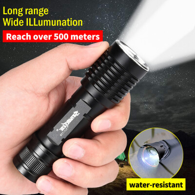 

Saidsome Tactical 5 Modes XML T6 LED Flashlight 18650 Zoomable Torch Camp Lamp Light flashlight lamp