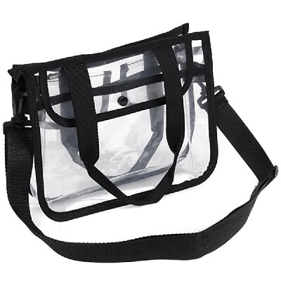 

Clear Backpack See Through Backpack Transparent Clear Backpack for Work School Travel Sports