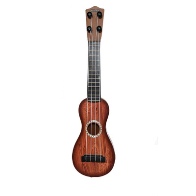 

Siaonvr Kids plastic Toy Sturdy Ukulele Non-toxic Musical Instrument Preschool Music