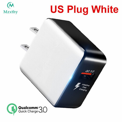 

Mzxtby QC 30 USB Charger Fiber Drawing Quick Charge 30 Fast Charger Portable Phone Charging Adapter for iPhone Xiaomi Mi9 EU US