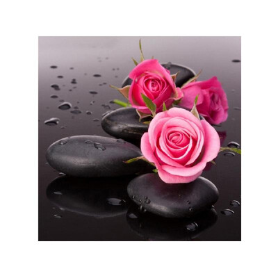 

DIY 5D Diamond Painting Pink Rose Rhinestone Embroidery Full Drill Gem Pictures Wall Art Craft&Home Decoration