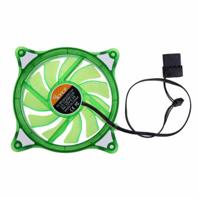

12cm PC Computer Case Cooling Fan LED RGB Mute Halo Ring Hydro Bearing Fan