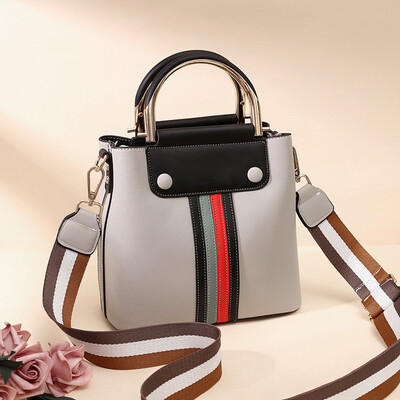 

Summer womens handbags Korean fashion large capacity broadband shoulder slung bag