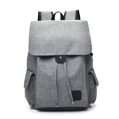 

Fashion mens backpack casual travel bag fashion trend canvas female backpack