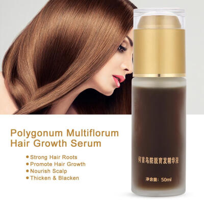 

Greensen 50ml Polygonum Multiflorum Hair Growth Serum Pilatory Anti Hair Loss Treatment Essence Liquid