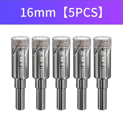 

JIANGCHENG Vacuum Brazed Dry Drill Diamond Hole Saw with Wax Filling Diamond Core Drill Bits Set for porcelain ceramic tile