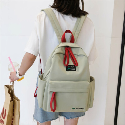 

Ins schoolbag female Korean version of senior high school students campus Simplified Sen Department ancient sense backpack shoulde