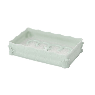 

〖Follure〗Soap Box Shower Plate Hiking Bathroom Home Case Container Travel Holder Dish N