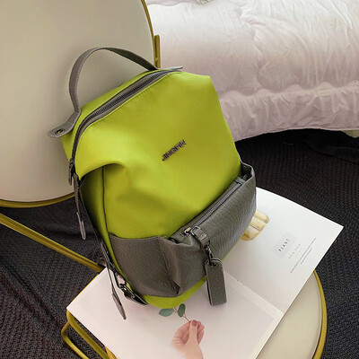 

Chic fashion simple bag female 2019 new Korean version of the summer tide wild single shoulder color casual backpack