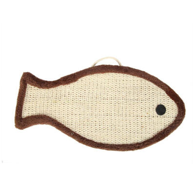 

Cat Scratch Board Fish Shape Pet Products Cat Scratching Pad Pet Game Toys