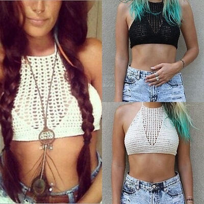 

Hot Sexy Women Summer Bikini Tank Tops Bustier Bra Vest Crop Beachwear