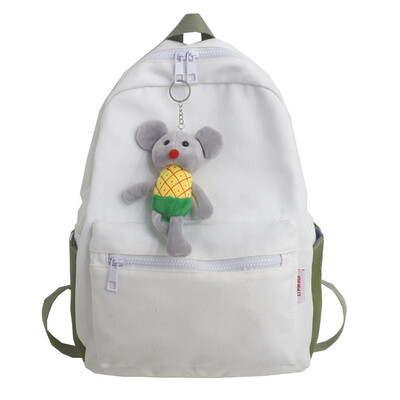 

Schoolbag female Korean high school tide brand ins wind Hyun-a Kim backpack small fresh ins Harajuku college students backpack Mor