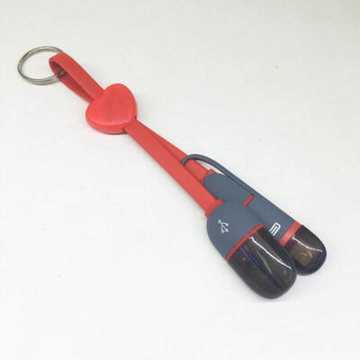 

2 In 1 Keychain Charger Creative Micro USB Lightning Charging Cord