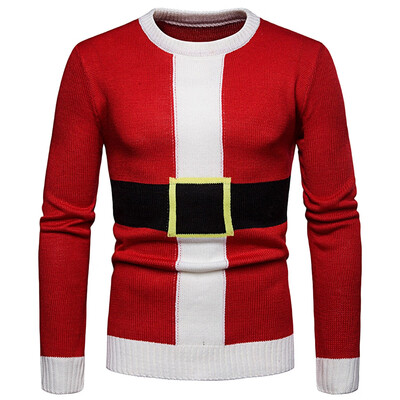 

Santa Suit Christmas Pullover Sweater