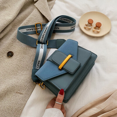 

North bag shoulder slung bag 2019 new tide Korean version of the new Joker fashion red autumn small square bag