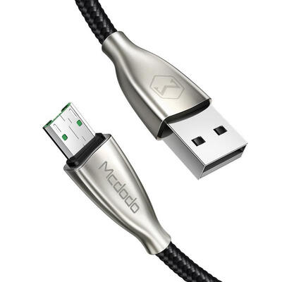 

MCDODO Micro USB Cable 4A Nylon VOOC Flash Charge Data Cable for OPPO