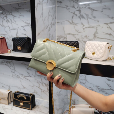 

Small ck rhombic chain bag handbag summer small fresh 2019 new fashion wild texture shoulder Messenger bag