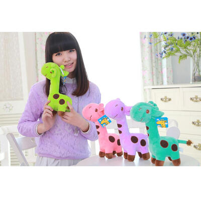 

Fashion Cartoon Giraffe Dear Soft Plush Toy Animal Dolls Baby Kids Birthday