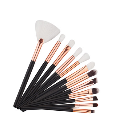 

Toponeto 12 x Pro Makeup Brushes Set Foundation Powder Eyeshadow Eyeliner Lip Brush Tool