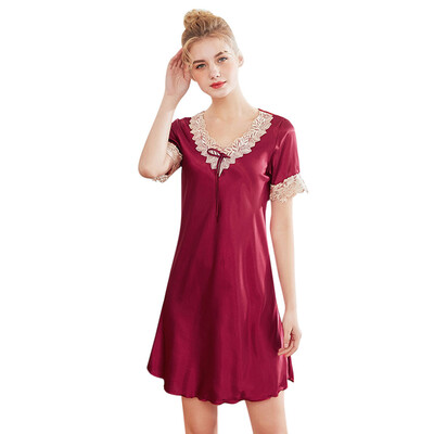 

Toponeto Women Fashion Sleepshirt Nightdress Lingerie Sleepwear Loungewear Pajamas