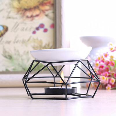 

Siaonvr Stainless Steel Oil Burner Candle Aromatherapy Oil Lamp Home Decorations Aroma