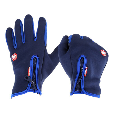 

Outdoor Cycling Bike Warm Windproof Waterproof Touch Screen Fleece Gloves