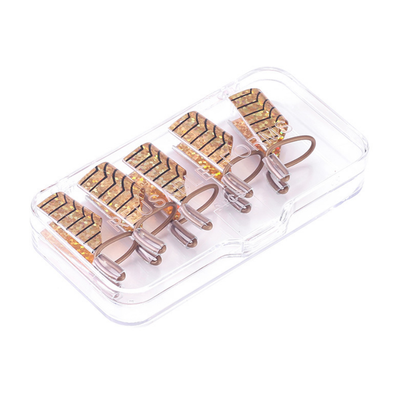 

Toponeto 5 Pcs Reusable UV Gel Acrylic French Tips Nail Art Extension Guide Form Tool