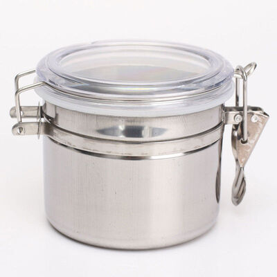 

New Stainless Steel Airtight Sealed Canister Coffee Flour Sugar Tea Container