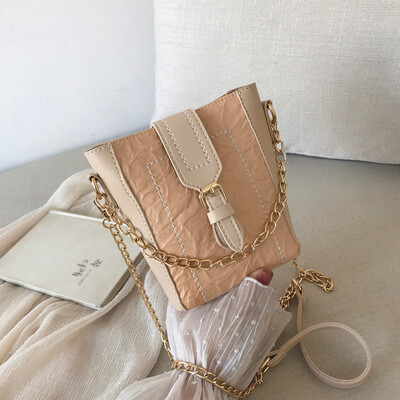 

Tailored Women Bag New Small Fresh Slanting Chain Bag Small Bag Shoulder Bag Student Bag