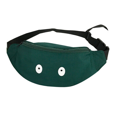 

Women Funny Eyes Pattern Crossbody Shoulder Pouch Chest Bag Fanny Waist Pack