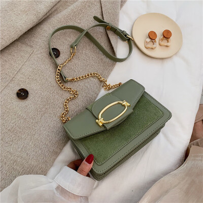 

Girls small bag new Korean fashion casual small square bag chain shoulder Messenger bag tide