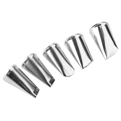 

Greensen 5pcsset Stainless Steel Pastry Cream Icing Piping Nozzles DIY Baking Cupcake Cake Decor Tool