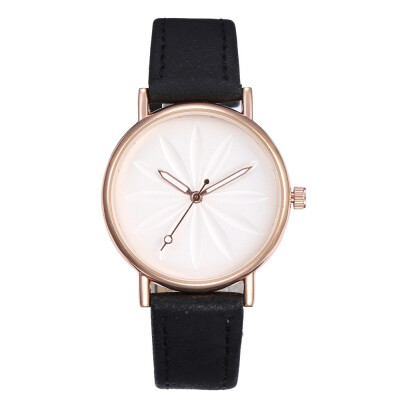 

RM Women Fashion Leather Band Analog Quartz Round Wrist Watch Watches