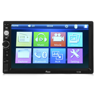 

Rectangle 7010B 7 inch Bluetooth FM Radio Car MP5 Player with 720P Camera