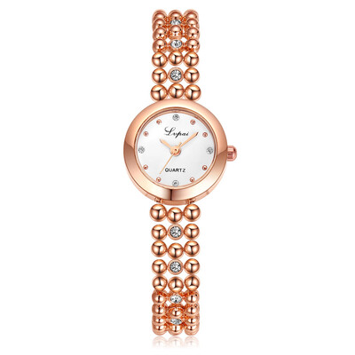 

Fashion Women Watches Luxury Bracelet Quartz Wristwatch Lvpai Brand Watch For Women Rose Gold Casual Dress Clock Kol Saati
