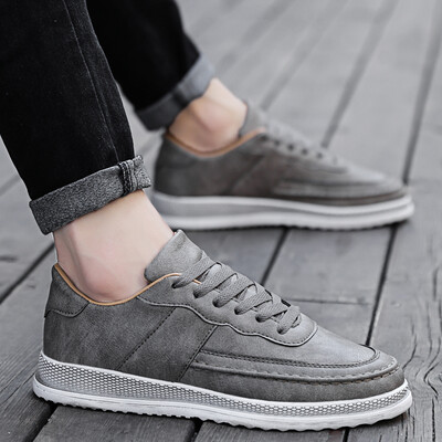 

Summer new mens shoes Korean version of the trend of casual shoes mens warm plus velvet shoes England versatile shoes tide shoes
