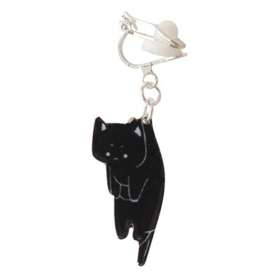 

New Mode Style Shipping Newest Lovely Cat Kitty Studs Earrings Wholesale Birthday Fashion Gifts