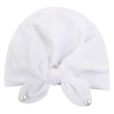 

Newborn Toddler Kids Baby Boys Girls Indian Turban Knot Velvet Beanie Hat Cap