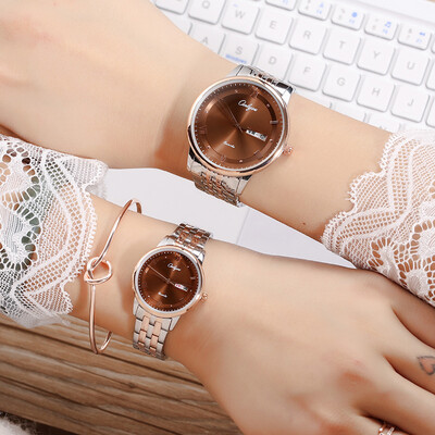 

Swiss mechanical watch ladies automatic mechanical watch steel belt ultra-thin waterproof business casual womens watch