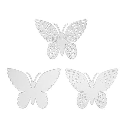 

3pcs Butterfly Metal Cutting Dies Set Embossing Stencils DIY Craft Stamp
