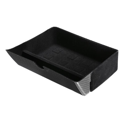 

Storage Bin Carbon Fiber Center Console Drawer Tray for Tesla Model  X 2012-2019