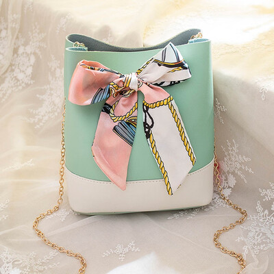 

Tailored Women Simple Fashion Bucket Bag Strap Messenger Shoulder Bag Mobile Phone Bag