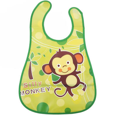 

3D Waterproof EVA Baby Infants Pinafore Overclothes Feeding Bundana Bibs