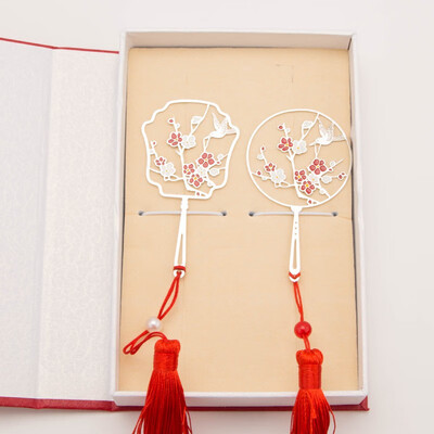 

Group fan bookmark exquisite hollow creative ancient teachers day gift