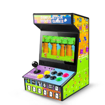 

101 inch LCD Mini Game Arcade Video Rocker Arcade Portable Retro Game Console Compatible with Multi-Platform