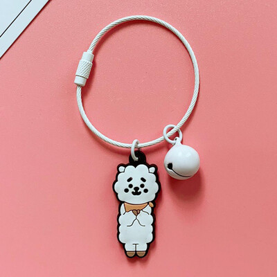 

CAR-TOBBY Kpop BTS Keychain TATA KOYA Pendant Keyring Key Chain Bag Hangin Tracked