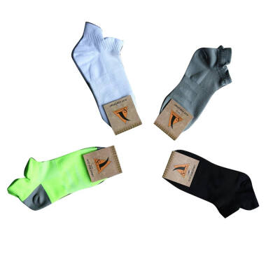 

4 Pairs Women Spring Nylon Socks Girls Anti-skid Breathable Ankle Low Hose Mesh Sports Hosiery