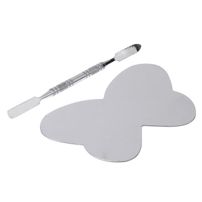 

Colour Palette Stainless Steel Holeless Butterfly Palette Plate Knife
